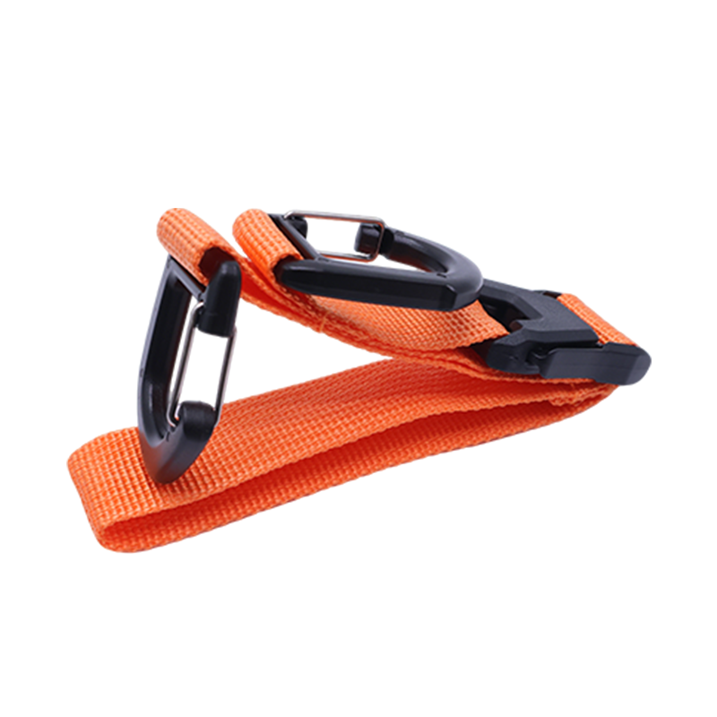 Custom Luggage Hook Strap, Adjustable Suitcase Add-A-Bag Strap with Double Hooks OEM