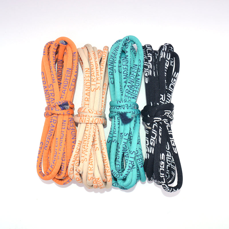Custom Jacquard Drawstring Rope, Printed Logo Round Cord for Hoodie, Backpack, Pet Leash, Garment Accessories OEM ODM