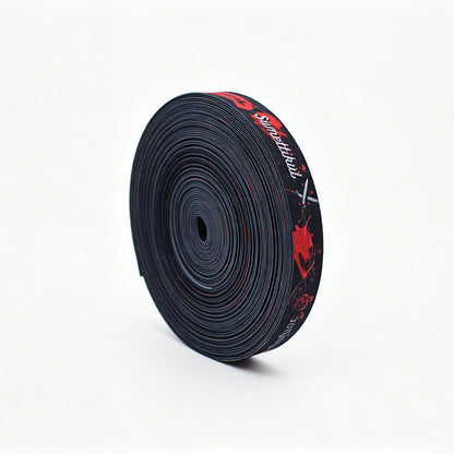 Custom Sublimation Printed Ribbon, Logo Heat Transfer Satin Ribbon for Gift Packaging Garment