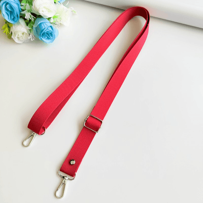 Custom Solid Color Adjustable Bag Strap, Replacement Crossbody Purse Shoulder Strap for Handbag & Backpack