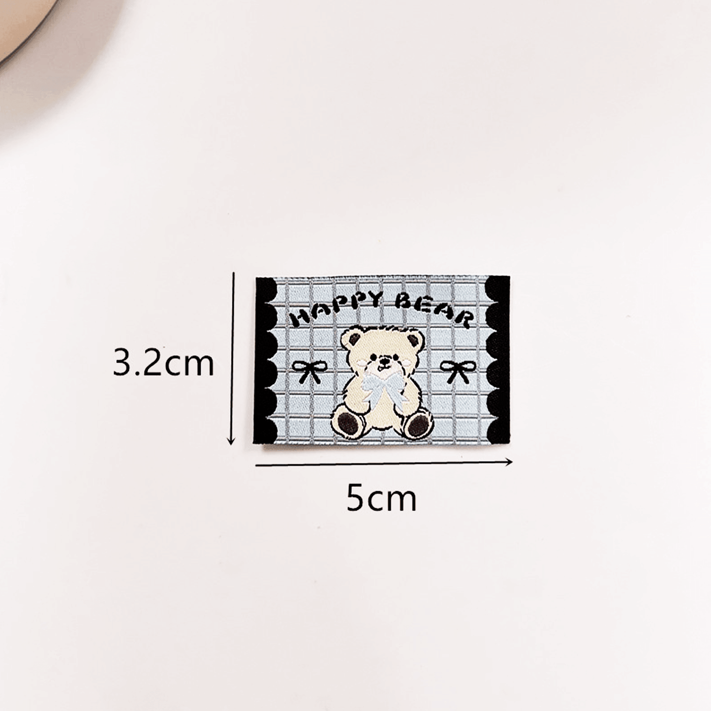 Custom Cartoon Woven Labels | Cute Pattern Garment Woven Tags