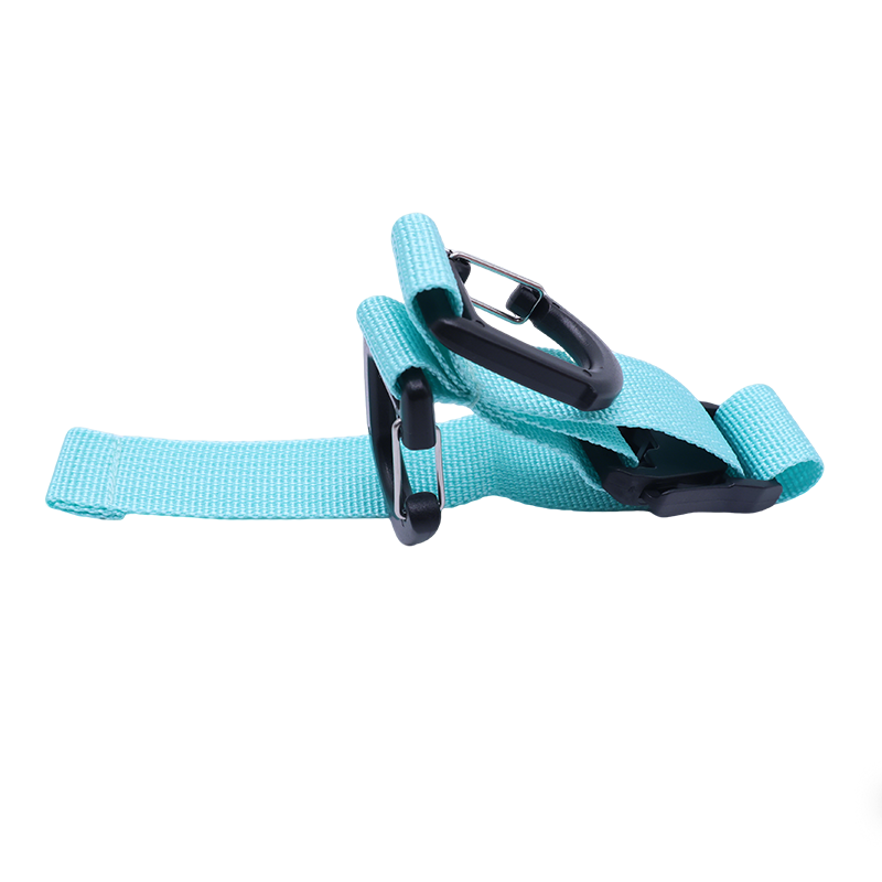 Custom Luggage Hook Strap, Adjustable Suitcase Add-A-Bag Strap with Double Hooks OEM