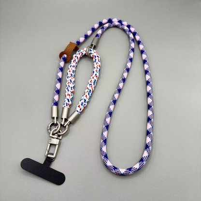 Custom Braided Camera Crossbody Lanyard, Adjustable Strap for DJI Pocket Series Cameras