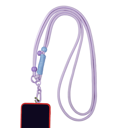 Custom Dopamine Beaded Phone Lanyard, Adjustable Crossbody Strap, Universal Detachable Cell Phone Wrist Strap for Case
