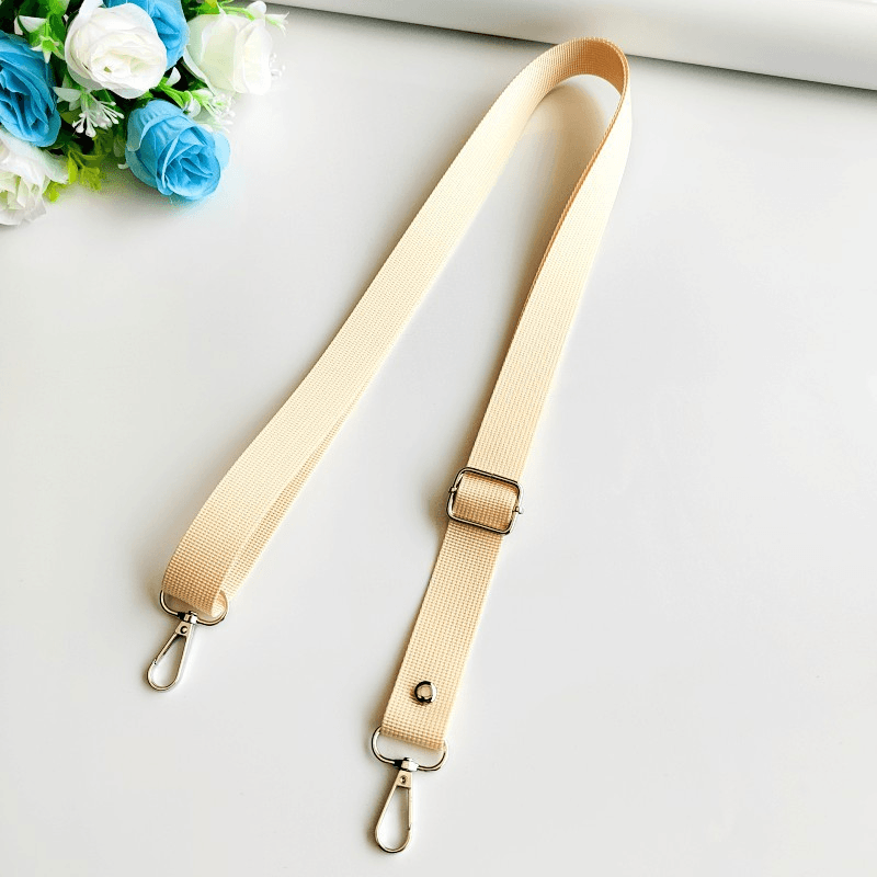Custom Solid Color Adjustable Bag Strap, Replacement Crossbody Purse Shoulder Strap for Handbag & Backpack