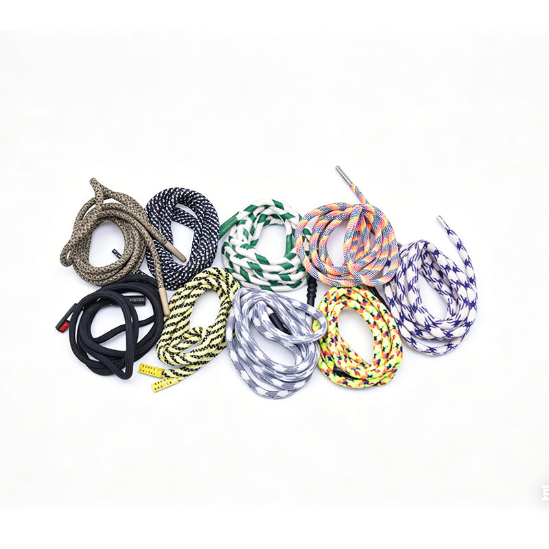 Custom Polyester Braided Rope, Multi-Color Decorative Woven Cord for Bag & Accessories
