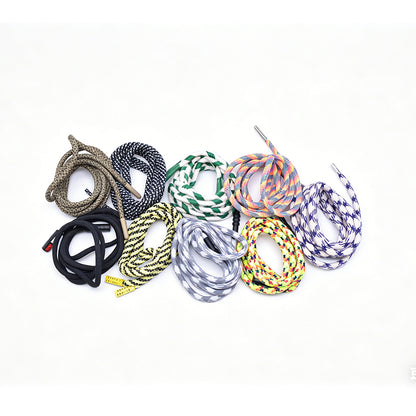 Custom Polyester Braided Rope, Multi-Color Decorative Woven Cord for Bag & Accessories