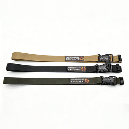 Custom Outdoor Double Safety Buckle Luggage Binding Strap Adjustable Polyester Webbing Travel Cargo Lashing Strap OEM Custom Logo Color Length