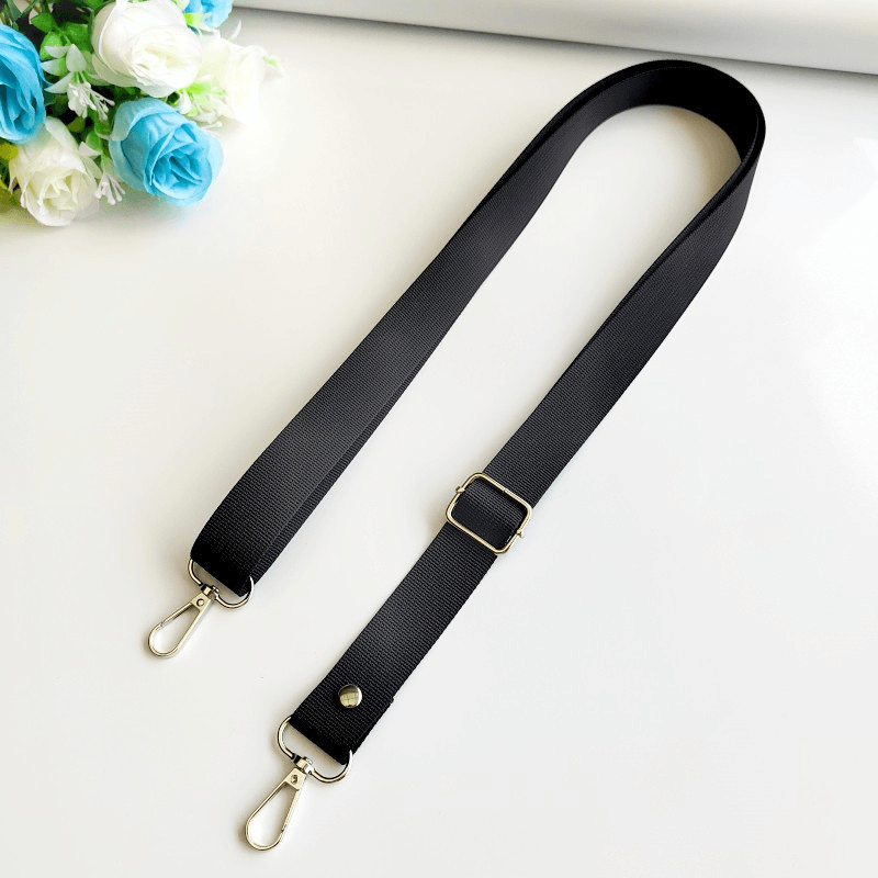 Custom Solid Color Adjustable Bag Strap, Replacement Crossbody Purse Shoulder Strap for Handbag & Backpack