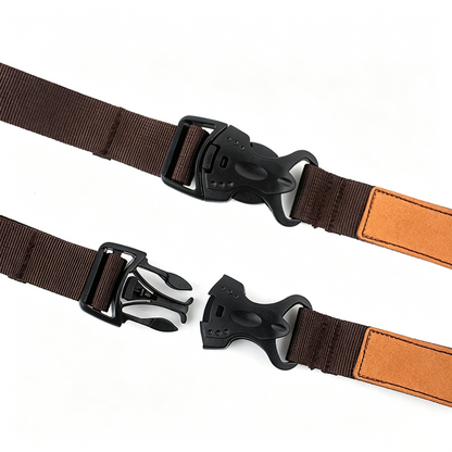 Custom Outdoor Double Safety Buckle Luggage Binding Strap Adjustable Polyester Webbing Travel Cargo Lashing Strap OEM Custom Logo Color Length