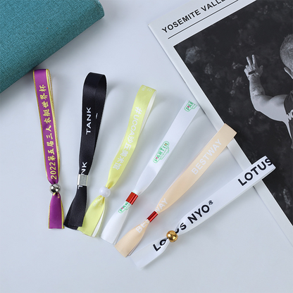 Custom Disposable Paper Event Wristband, Printed Tyvek Bracelet for Concert Festival Party OEM