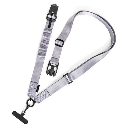 Custom Adjustable Phone Crossbody Lanyard, Detachable Buckle Wrist Strap with Universal Patch