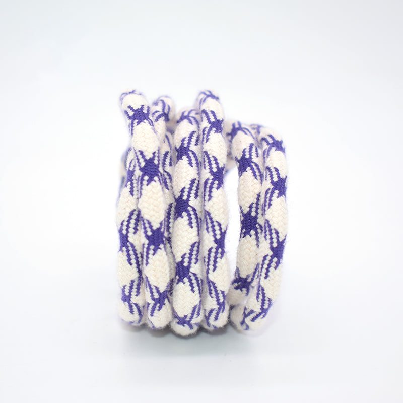 Custom Polyester Braided Rope, Multi-Color Decorative Woven Cord for Bag & Accessories