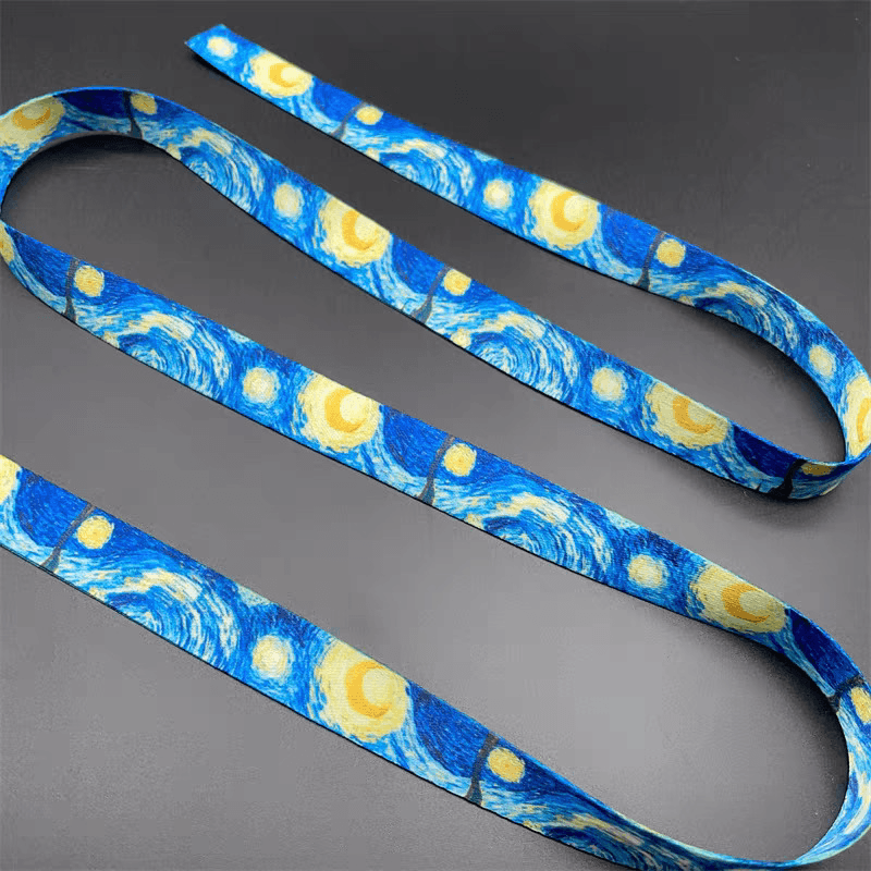 Custom Sublimation Printed Webbing Strap, Ethnic Pattern Polyester Shoulder Strap