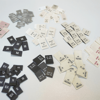 Custom Company Logo Woven Labels | Brand Garment Neck Woven Tags
