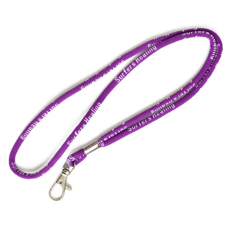 Custom Jacquard Logo Lanyard | Woven Pattern Neck Strap for ID Badge, Phone & Exhibition Events