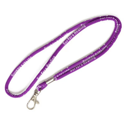 Custom Jacquard Logo Lanyard | Woven Pattern Neck Strap for ID Badge, Phone & Exhibition Events