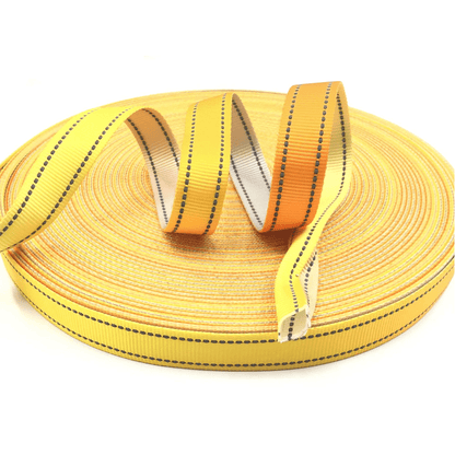 Custom Gradient Polyester Webbing,Heat Transfer Printed Solid Hollow Webbing Strap for Pet Harness,Bags,Luggage,Garment Accessories