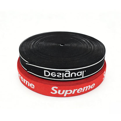 Jacquard Elastic Band Custom Logo Printed Elastic Webbing
