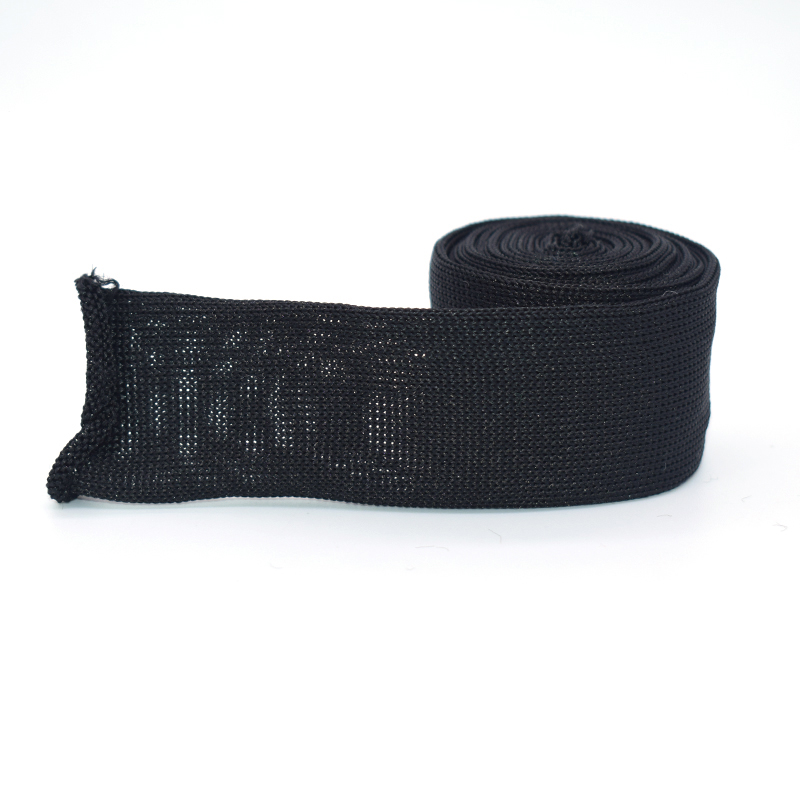 Custom Hollow Knitted Drawstring Cord, Polyester Tubular Knit Rope for Hoodie Garment OEM