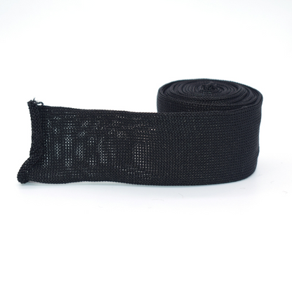 Custom Hollow Knitted Drawstring Cord, Polyester Tubular Knit Rope for Hoodie Garment OEM