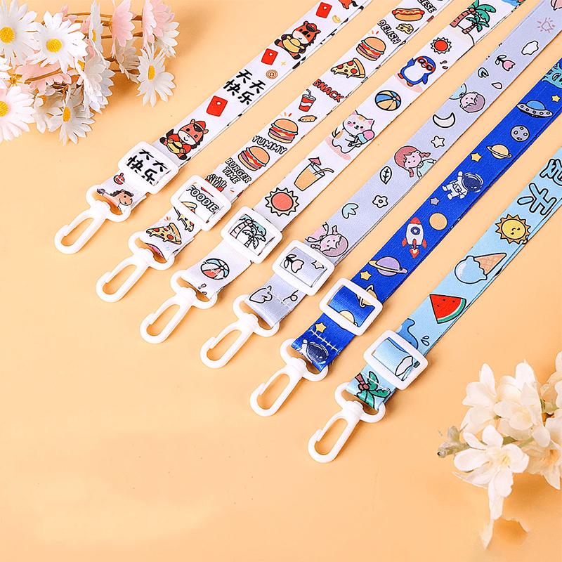 Custom Cute Printed Shoulder Strap, Replacement Lanyard for Water Bottle Bag & Phone Case