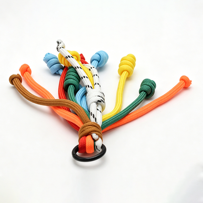 Custom Color Braided Tassel Keychain Handbag Decorative Tassel Pendant for Bag Garment Accessory