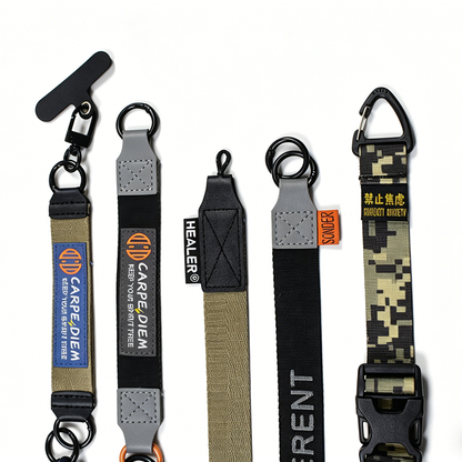 Custom Adjustable Outdoor Tactical Phone Crossbody Lanyard, Heavy Duty Anti-Lost Camera Strap with Quick Release Buckle