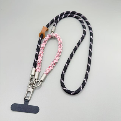Custom Braided Camera Crossbody Lanyard, Adjustable Strap for DJI Pocket Series Cameras