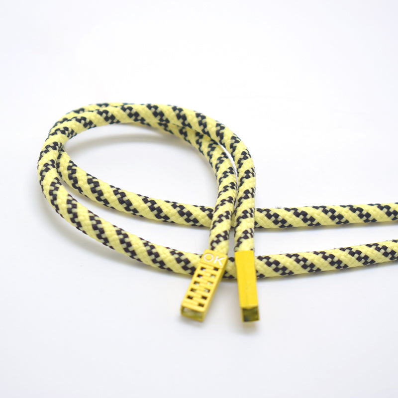 Custom Polyester Braided Rope, Multi-Color Decorative Woven Cord for Bag & Accessories